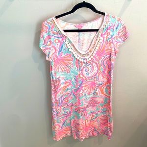 Lilly Pulitzer- Floral Dress or swim cover-up